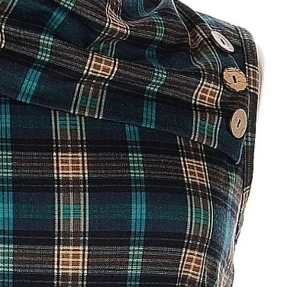 Modcloth "Coach Tour" Plaid Dress - Picture 5 of 5